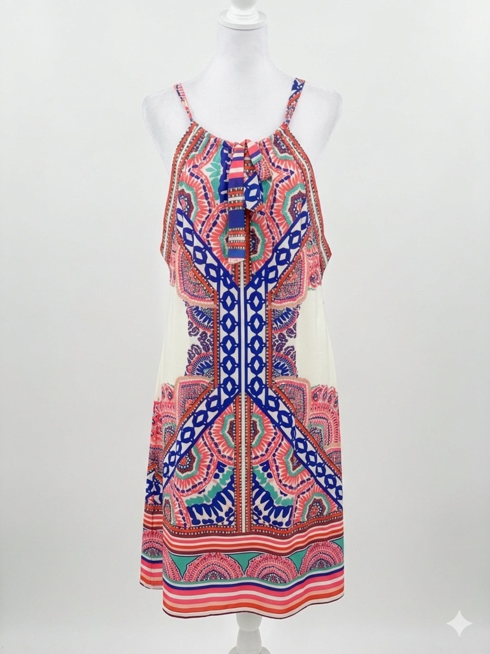Hale Bob Halter Dress and Bracelet